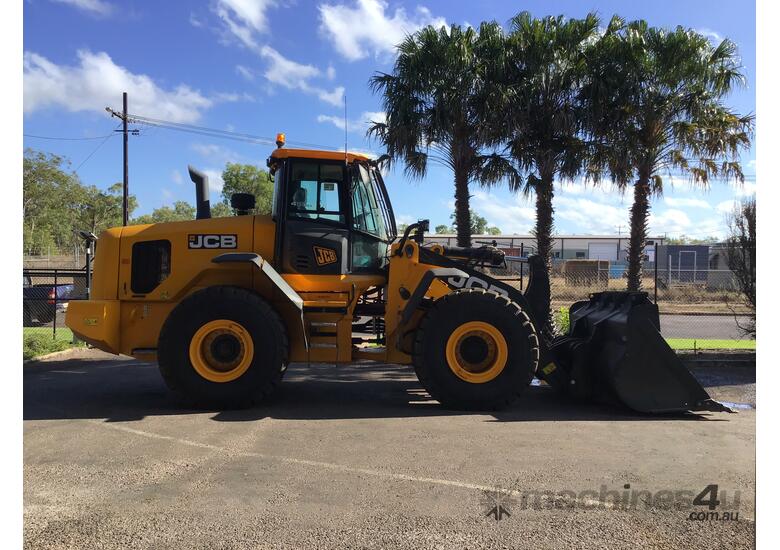 caption JCB 455ZX Wheel Loader + GP Bucket & Warranty!