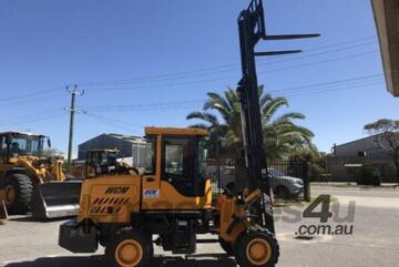 WCM912FL All-Terrain 4WD Articulated Forklift 78HP | 2.5T Load | Air-Conditioned Cabin