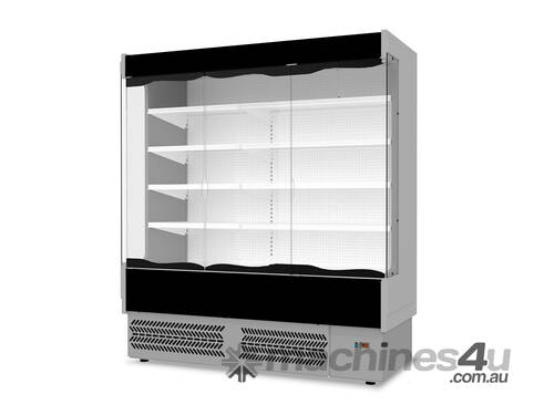 TDVB80-CA-187 Vulcano Supermarket 3 Door Open Display