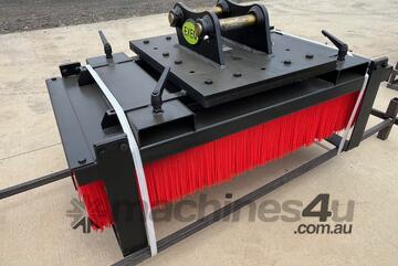 1200mm Broom Attachment to suit 3T Excavator