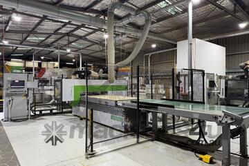 LOW-HOUR BIESSE ROVER S FT 1224 CNC COMPLETE WITH AUTO LOAD/UNLOAD SYSTEM