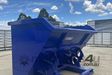 1.5 Cubic Yard Self Tipping Skip Bin to Suit Forklift