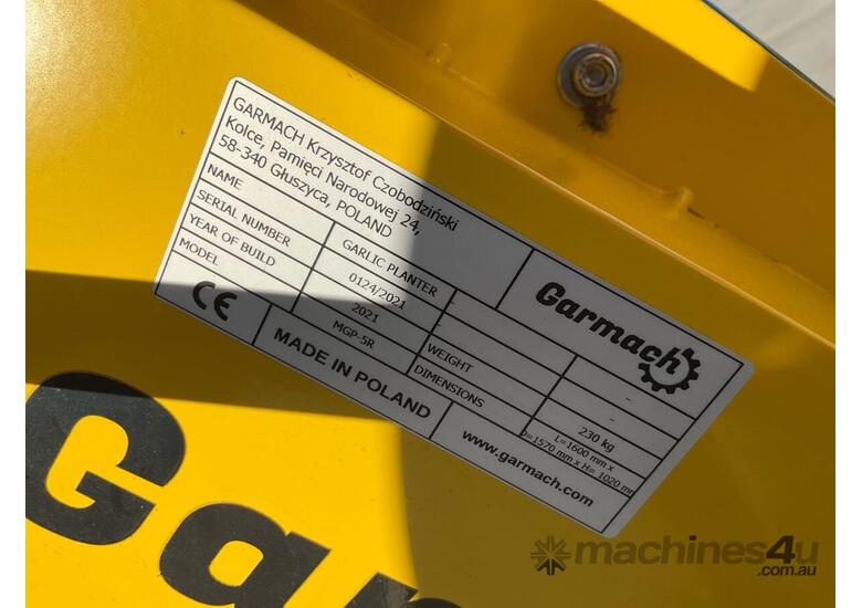 2021 Garmach MGP-5R Garlic Planter