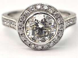 18CT WHITE GOLD & 1.80CT DIAMOND RING  - picture0' - Click to enlarge