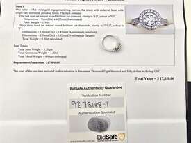 18CT WHITE GOLD & 1.80CT DIAMOND RING  - picture0' - Click to enlarge