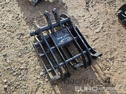 Unused Captok Grabber To Suit 1-3 Ton Excavator  Pin Diameter 1