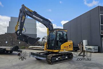 UHI SE75 73hp Kubota Engine 7.7T operation weight excavator, Free 7 Attachments