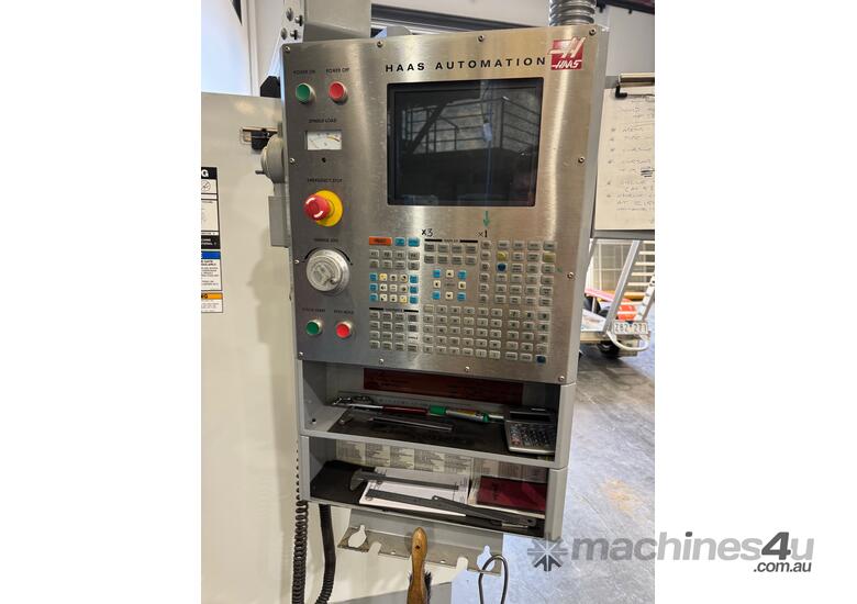 caption HAAS VM3 MACHINING CENTER