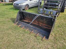 AGRISON SH1004 TRACTOR FRONT END LOADER WITH FORKS & 4IN1 BUCKET-100HP, 337HRS - picture2' - Click to enlarge