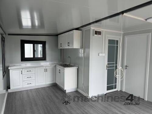 caption Unused 20FT Expandable Premium / Portable Building 2025 - Grey Cladding