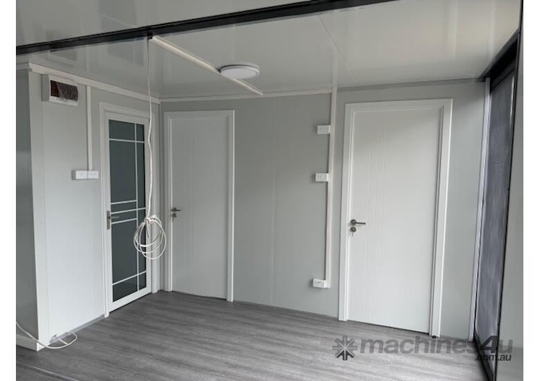 caption Unused 20FT Expandable Premium / Portable Building 2025 - Grey Cladding