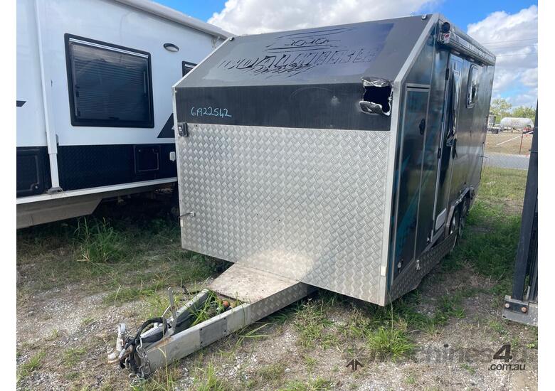 caption 2022 Custom Tandem Axle Enclosed Trailer