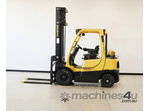 Hyster 2.5T LPG counterbalance forklift.