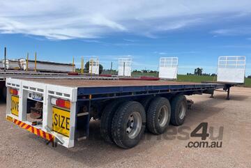 2012 Top Start Trailers Tri-Axle Tri Axle Extendable Flat Top