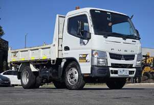 2018 FUSO CANTER 515 SWB TIPPER (TP004) WITH 6000KG GVM, FULL CIVIL SPEC, AUTO AND 43000KLMS