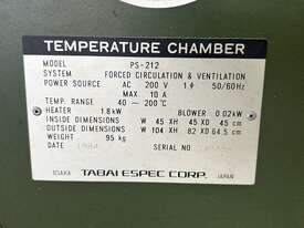 1984 Tabai PS-212 Temperature Chamber - picture0' - Click to enlarge