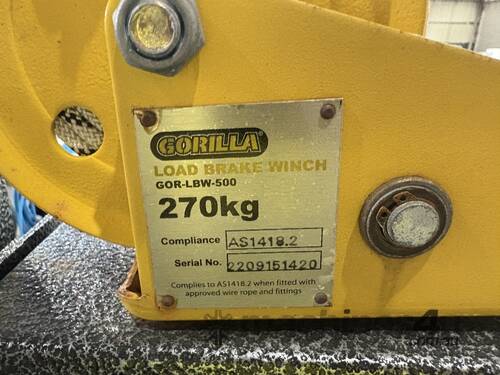 caption Pool Cleaner Winch (Ex-Council)