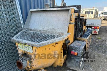 2014 Reed Concrete Trailer Pump 2014 Reed Concrete Trailer Pump