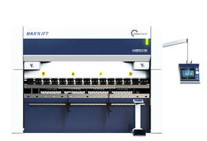 In Stock - 5 Axis 230T - 4.1m Han's HBS CNC Pressbrake Delem 58TX