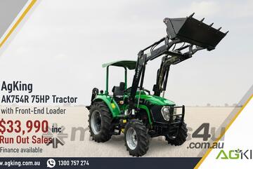 AgKing -75HP AK754R Rops Tractor Package Deals