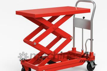 500 kg Manual Scissor Lift Table - Hydraulic Foot Pump Lift Trolley