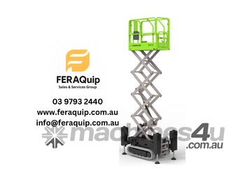 FERAQuip 8m ZS0612C Crawler Scissor($591 per month) FINANCE AVAILABLE