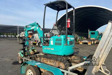 2021 Kobelco SK17SR-6 Excavator & Trailer