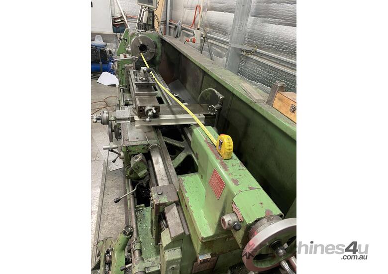 JFMT Big bore lathe 2200 between centers 80 bore