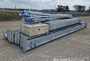 Unused 2025 BLUESEA Galvanised Steel Frame Building, 100'x50'x18'