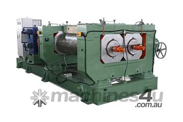 Two Roll Tyre Rubber Crusher Mill - 45kW - Huicai XKP400