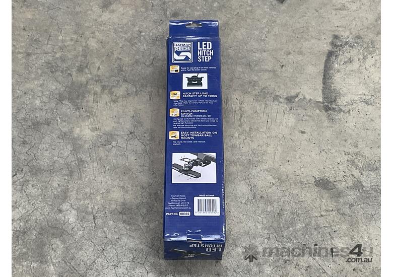 Hayman Reese LED Aluminium Towball Hitch Step in Box