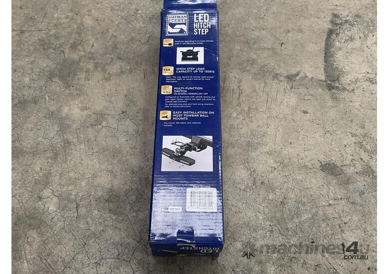 Hayman Reese LED Aluminium Towball Hitch Step in Box