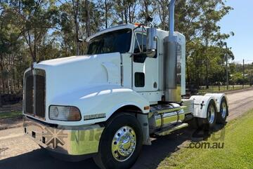 2007 Kenworth T401 IT Bunk, Cat C12, 18sp, 70T rated, hydraulics, rear cross lock