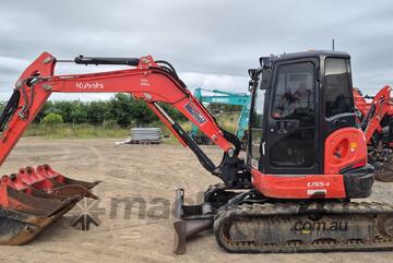 2021 Kubota U55-4 Excavator with Tilt Hitch