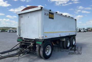 2012 Maxitrans HXW-D3 Tri Axle Super Dog Tipping Trailer