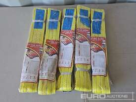 Unused 3 Ton x 2m Webbing Slings  (5 of)  - picture0' - Click to enlarge