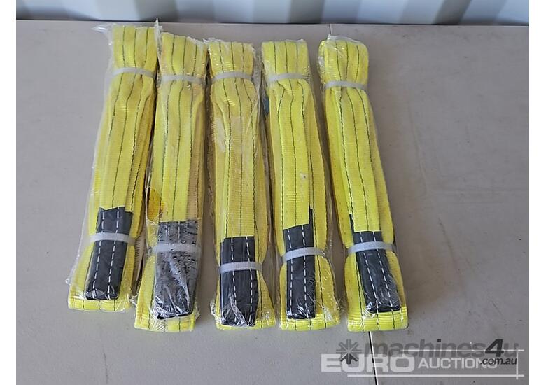 Unused 3 Ton x 2m Webbing Slings  (5 of) 