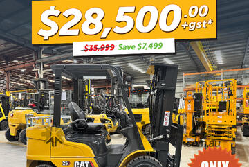   Cat 2.5T LPG Forklift Sydney