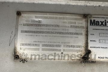 2008 Maxitrans ST3 Tri-Axle Curtainsider B Trailer