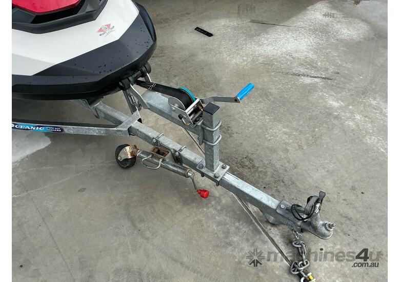 2011 Oceanic Trailers JSKM4R Single Axle Boat Trailer 