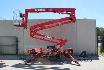 CMC S19N - Narrow Access 19m Spider Lift | 230kg MRC | Double Pantograph Boom