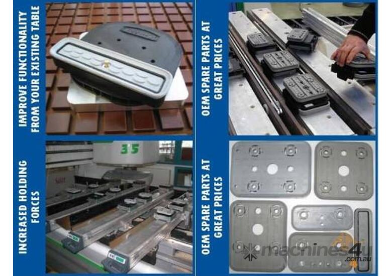 caption Schmalz Vacuum clamping systems for your CNC