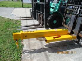 Forklift Jibs-New Attachment: Adjustable #A11-A	 - picture0' - Click to enlarge