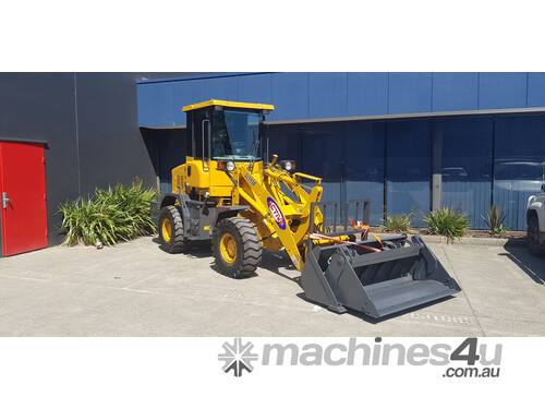  AL918F 5T Wheel Loader | Integrated Air-Conditioned & Heated Cabin, Single Lever Hydraulic Control