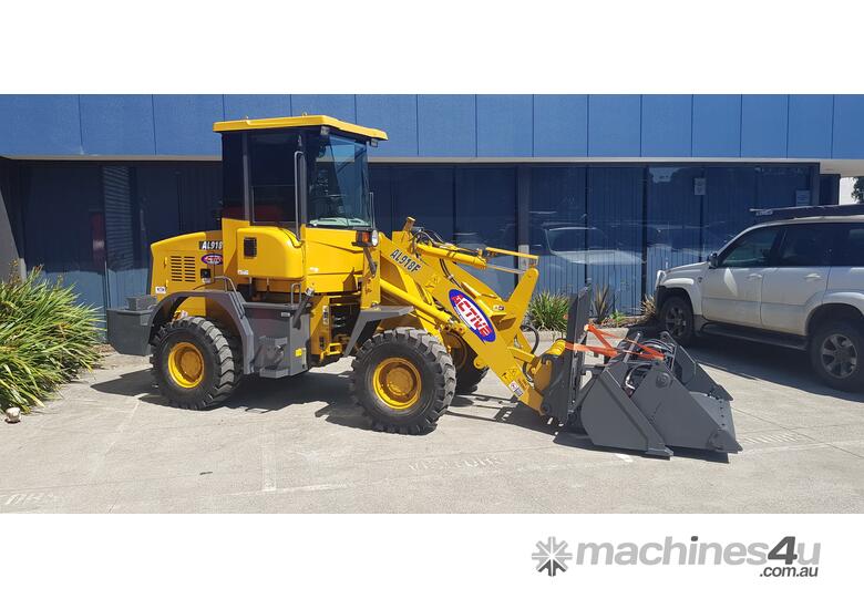  AL918F 5T Wheel Loader | Integrated Air-Conditioned & Heated Cabin, Single Lever Hydraulic Control
