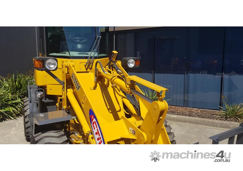  AL918F 5T Wheel Loader | Integrated Air-Conditioned & Heated Cabin, Single Lever Hydraulic Control