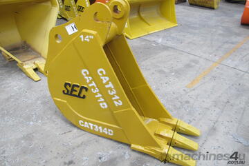 SEC 12 Ton Trenching Bucket for Caterpillar CAT312 - Includes Pin, 420mm Width SEC 12 Ton Trenching Bucket for Caterpillar CAT312 - Includes Pin, 420mm Width