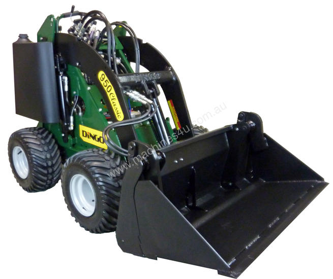 caption NEW DINGO MINI LOADER 4 IN 1 BUCKET