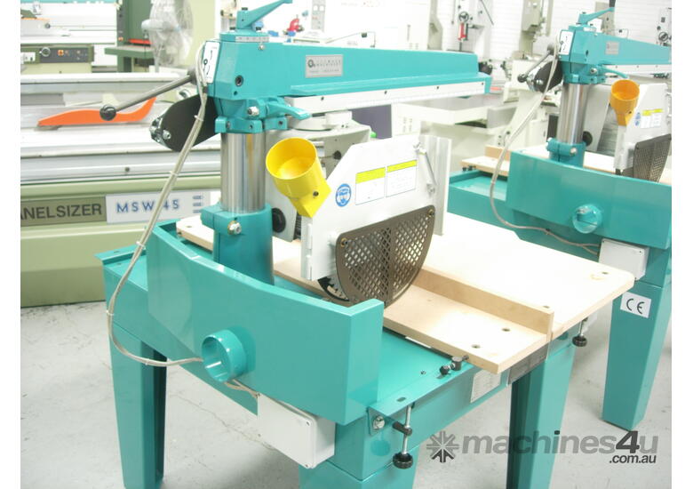 caption XCALIBUR URAS-450A Radial Arm Saw