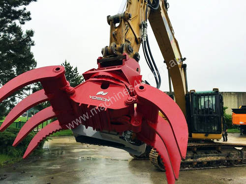 VOSCH HD rotating grapple for 14 Tonne through to 20 Tonne excavators